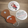 Custom Pocket Hug - Personalized Anniversary Wedding Gifts For Husband And Wife, Him And Her - Side By Side We Rise