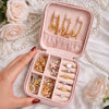 Custom Square Jewelry Case - Personalized Birthday Gifts For Mom, Daughter - Always Loved Beyond Words