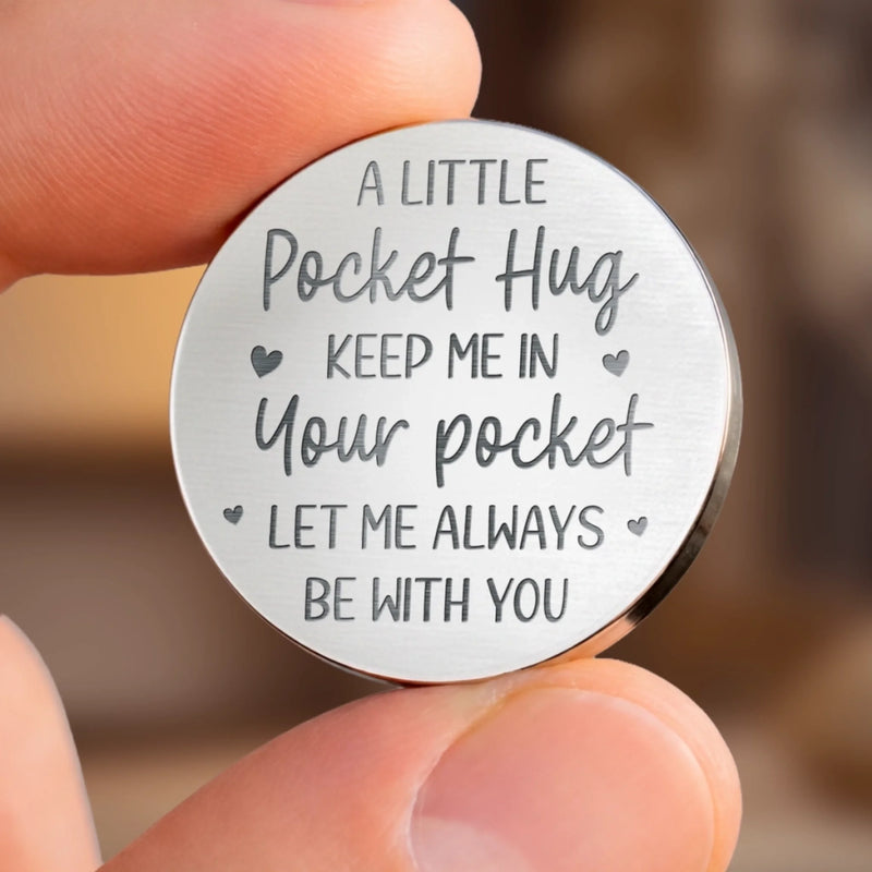 Custom Photo You Are My Forever, So Let Me Always Be With You - Couple Personalized Custom Pocket Hug - Gift For Husband Wife, Anniversary