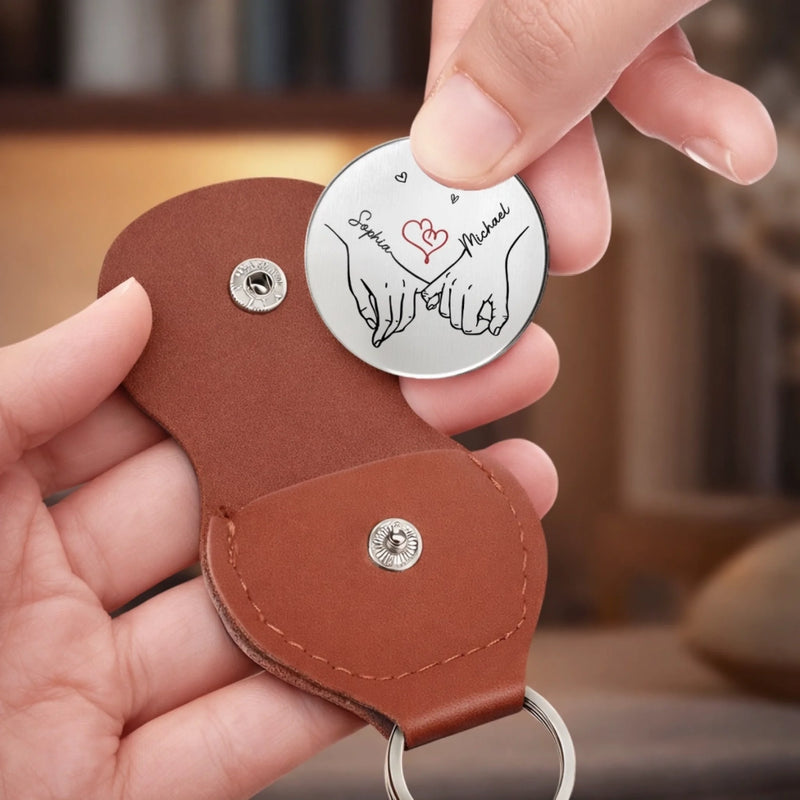Custom Pocket Hug - Personalized Anniversary Wedding Gifts For Husband And Wife, Him And Her - You Are My Soft Place