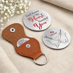 Custom Pocket Hug - Personalized Anniversary Wedding Gifts For Husband, Wife, Couple - With All My Love