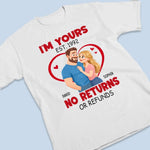 Custom Unisex T-shirt, Premium T-shirt, Hoodie - Personalized Anniversary Wedding Gifts For Husband, Wife, Couple - Yours Today, Tomorrow, Always