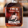 Custom Whiskey Bottle - Personalized Anniversary Wedding Gifts For Husband And Wife, Him And Her - Forever Feels Right