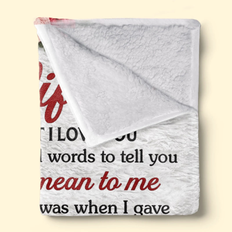 Custom Blanket - Personalized Anniversary Wedding Gifts For Husband And Wife, Him And Her - Together Feels Just Right