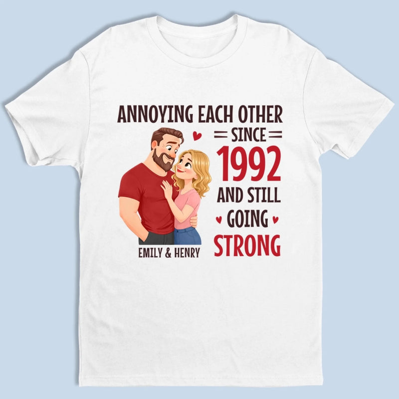 Custom Unisex T-shirt, Premium T-shirt, Hoodie - Personalized Anniversary Wedding Gifts For Husband And Wife, Him And Her - Forever Your Favorite Problem
