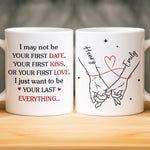Custom Mug - Personalized Anniversary Wedding Gifts For Husband, Wife, Couple - Sip Love Repeat