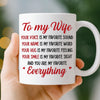 Custom Mug - Personalized Anniversary Wedding Gifts For Husband And Wife, Him And Her - You Are My Daily Yes