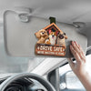 Custom Car Visor Clip - Personalized Birthday Gifts For Dog Lovers, Dog Dad And Mom - Drive Safe Always