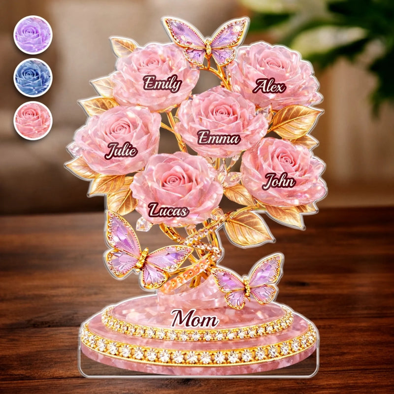 Custom Acrylic Plaque - Personalized Mother's Day Gifts For Mom, Grandma - Her Love Feels Like Home