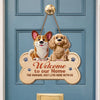 Custom Wood Sign - Personalized Birthday Gifts For Dog Lovers, Dog Dad And Mom - Buddy Rules This House
