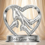 Custom Acrylic Plaque - Personalized Mother's Day Birthday Gifts For Family -  Hands That Promise Forever