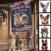 Custom Flag - Personalized America 250th Anniversary Gifts For Dog Cat Lovers, Dog Dad And Mom, Cat Owners - Pawty In The USA
