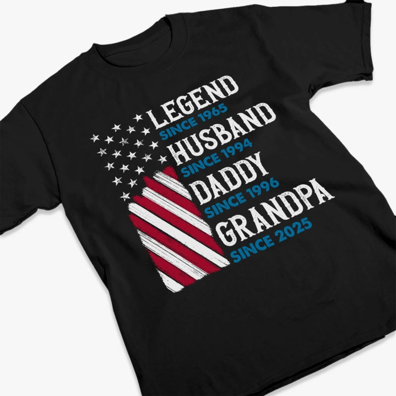 Custom Unisex T-shirt, Premium T-shirt, Hoodie - Personalized Birthday Gifts For Dad, Grandpa, Husband - Aged To Perfection