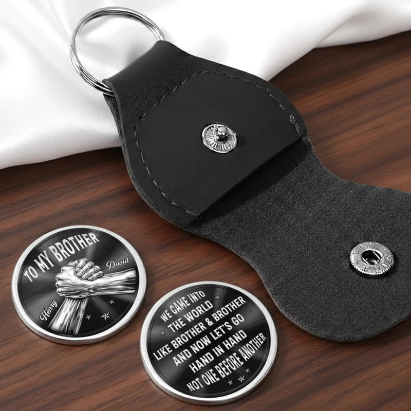 Custom Pocket Hug - Personalized Birthday Gifts For Brother - Brothers Always Have Each Other