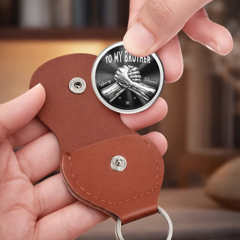 Custom Pocket Hug - Personalized Birthday Gifts For Brother - Brothers Always Have Each Other