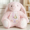 Bunny Kisses & Easter Wishes - Family Personalized Custom Easter Bunny Plush - Easter Gift For Baby Kids, Newborn Baby