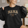 Custom Unisex Sweatshirt, Hoodie With Design On Sleeve - Personalized Mother's Day Gifts For Mom, Grandma - Mom Heart Full Of Love