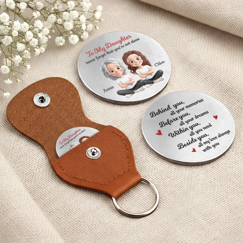 Custom Pocket Hug - Personalized Birthday Gifts For Mom, Dad, Daughter, Son - Our Love Is Always With You