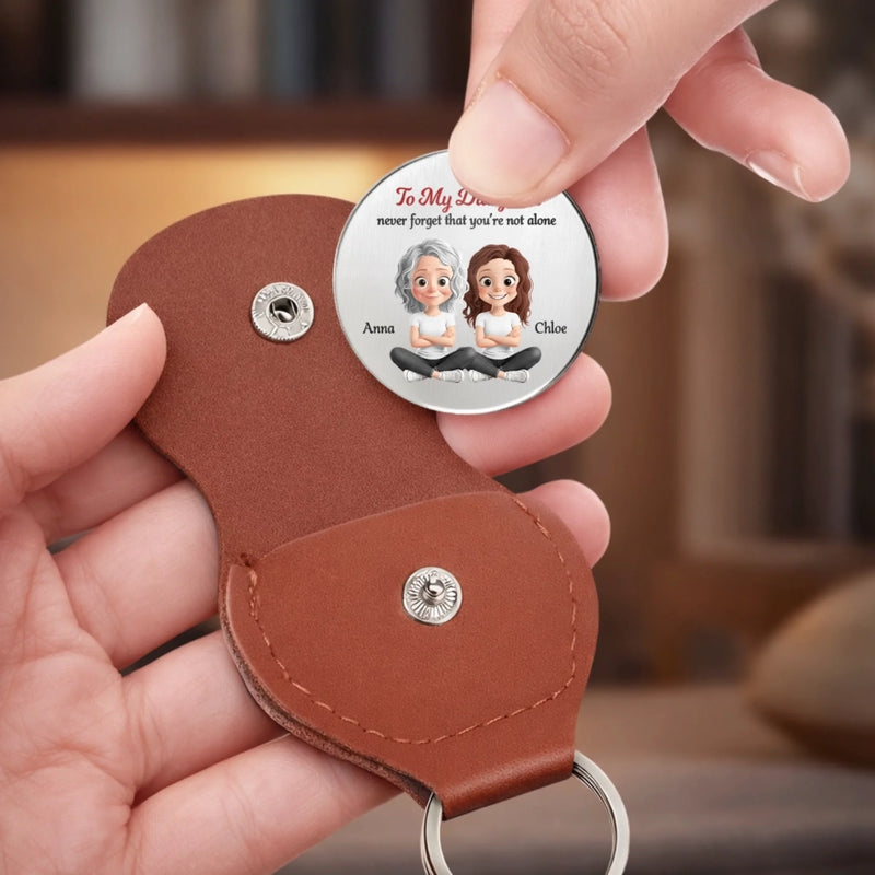 Custom Pocket Hug - Personalized Birthday Gifts For Mom, Dad, Daughter, Son - Our Love Is Always With You