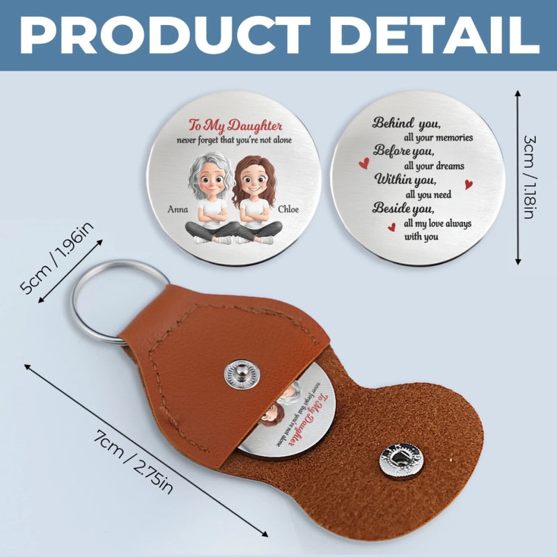 Custom Pocket Hug - Personalized Birthday Gifts For Mom, Dad, Daughter, Son - Our Love Is Always With You