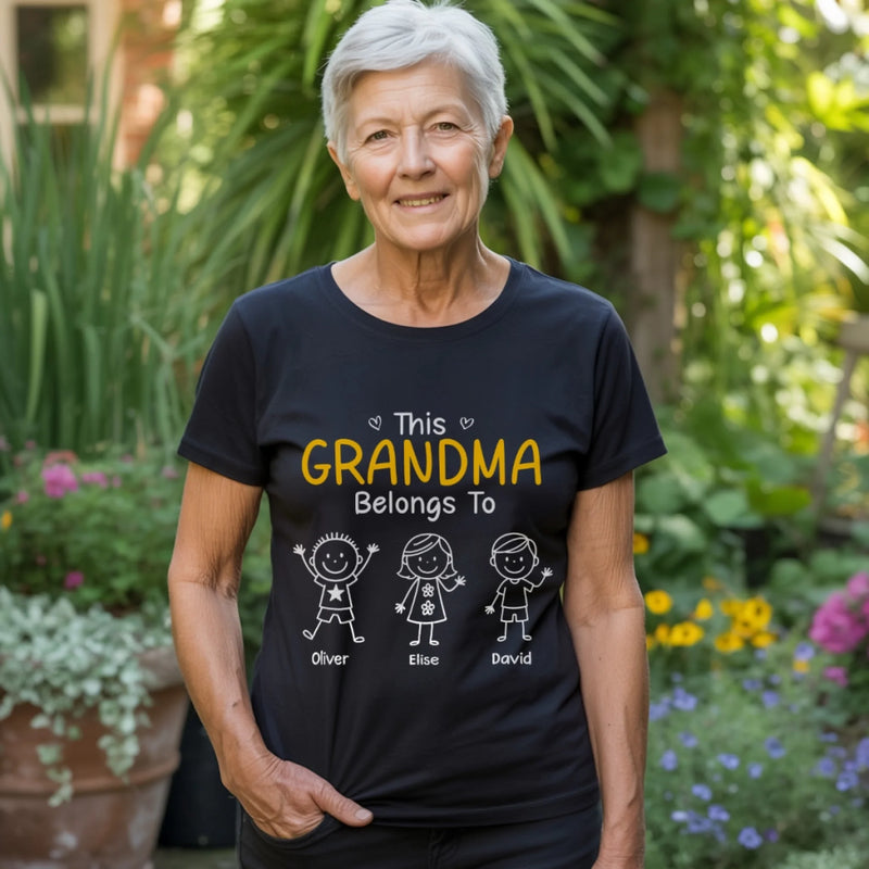 Custom Unisex T-shirt, Premium T-shirt, Sweatshirt - Personalized Birthday Gifts For Dad, Grandpa - Promoted To Grandpa