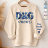 Custom Unisex Sweater, Hoodie With Design On Sleeve - Personalized Birthday Gifts For Dog Cat Lovers, Dog Dad And Mom, Cat Owners - Love Lives With Pets