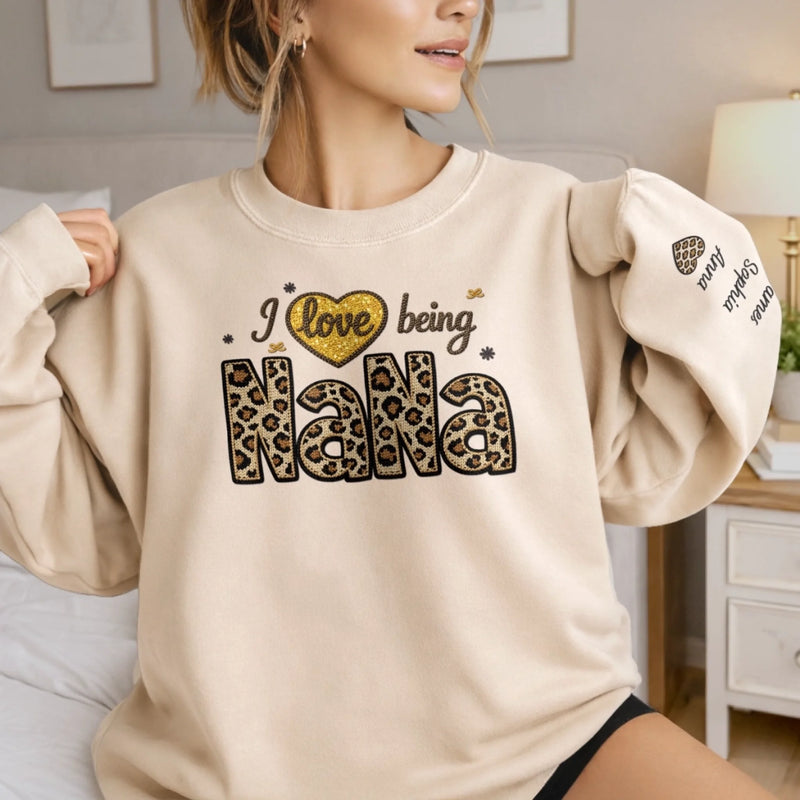 Custom Unisex Sweater, Hoodie - Personalized Birthday Gifts For Mom, Grandma - Mom Love Feels Like Home