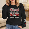 Custom Unisex Sweater, Hoodie With Design On Sleeve - Personalized Mother's Day Gifts For Mom, Grandma - Heart Full Of Love