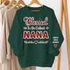 Custom Unisex Sweater, Hoodie With Design On Sleeve - Personalized Mother's Day Gifts For Mom, Grandma - Heart Full Of Love