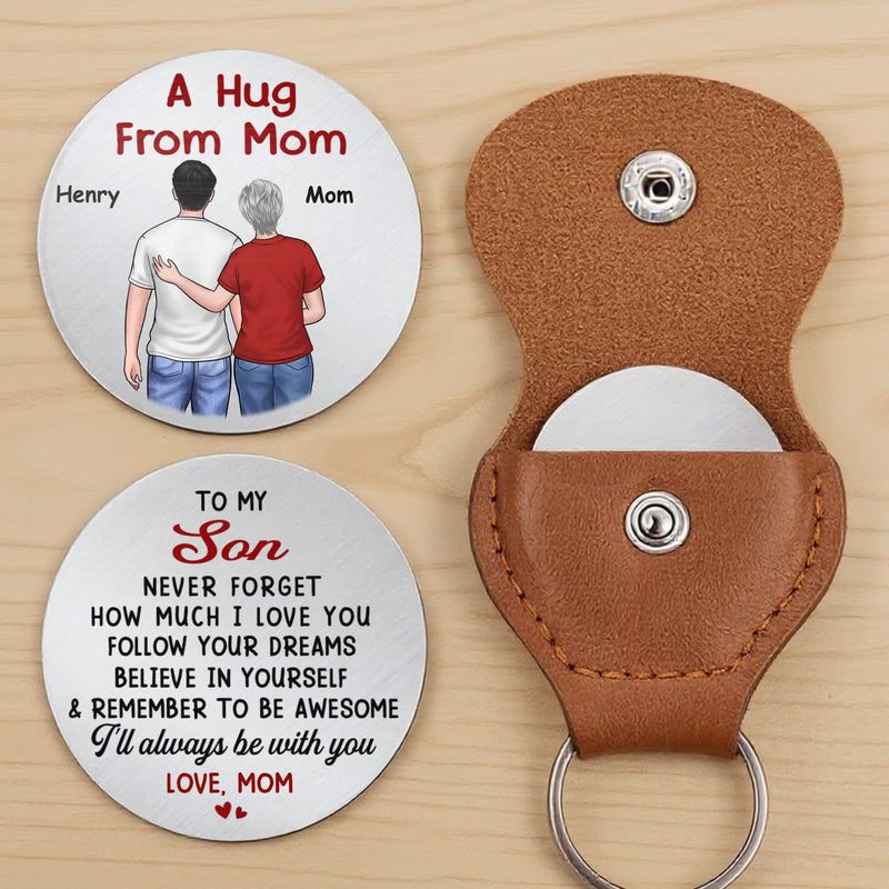 Custom Pocket Hug - Personalized Birthday Gifts For Mom, Son, Daughter - A Hug To Keep