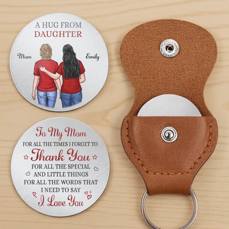 Custom Pocket Hug - Personalized Birthday Gifts For Mom, Dad - Always My Safe Place