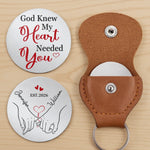 Custom Pocket Hug - Personalized Anniversary Wedding Gifts For Husband, Wife, Couple - With All My Love