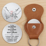 Custom Pocket Hug - Personalized Anniversary Wedding Gifts For Husband, Wife, Couple - Forever Means Us