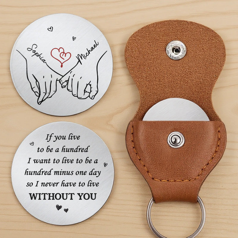 Custom Pocket Hug - Personalized Anniversary Wedding Gifts For Husband And Wife, Him And Her - You Are My Soft Place