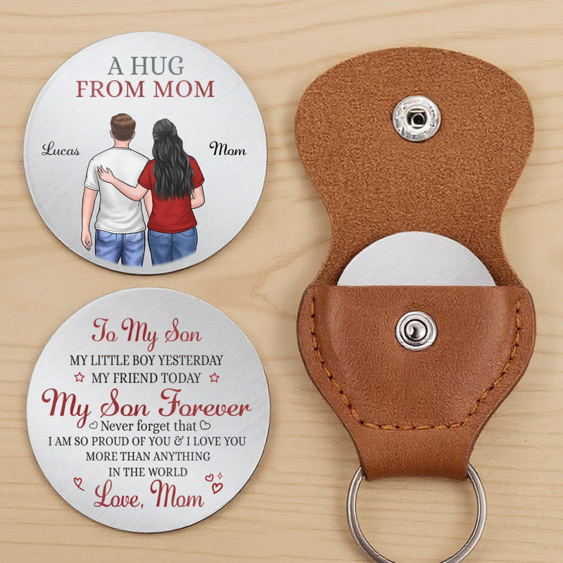 Custom Pocket Hug - Personalized Birthday Gifts For Mom, Dad, Son - Love You More Always
