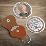 Custom Photo Pocket Hug - Personalized Memorial Sympathy Gifts For Mom, Dad, Grandma - In My Heart, Always With You