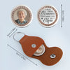 Custom Photo Pocket Hug - Personalized Memorial Sympathy Gifts For Loss Of Mom, Dad - In My Heart, Always With You
