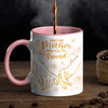 Custom 3D Inflated Effect Printed Accent Mug - Personalized Mother's Day Gifts For Mom, Daughter - Mom And Daughter Forever