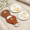 Custom Pocket Hug - Personalized Best Friend Birthday Gifts For Women, Besties, Sisters, BFF - Lucky To Have You