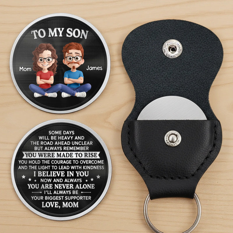 Custom Pocket Hug - Personalized Birthday Gifts For Mom, Son - Always By Your Side