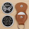 Custom Pocket Hug - Personalized Best Friend Birthday Gifts For Women, Besties, Sisters, BFF - A Friendship Called Sisterhood