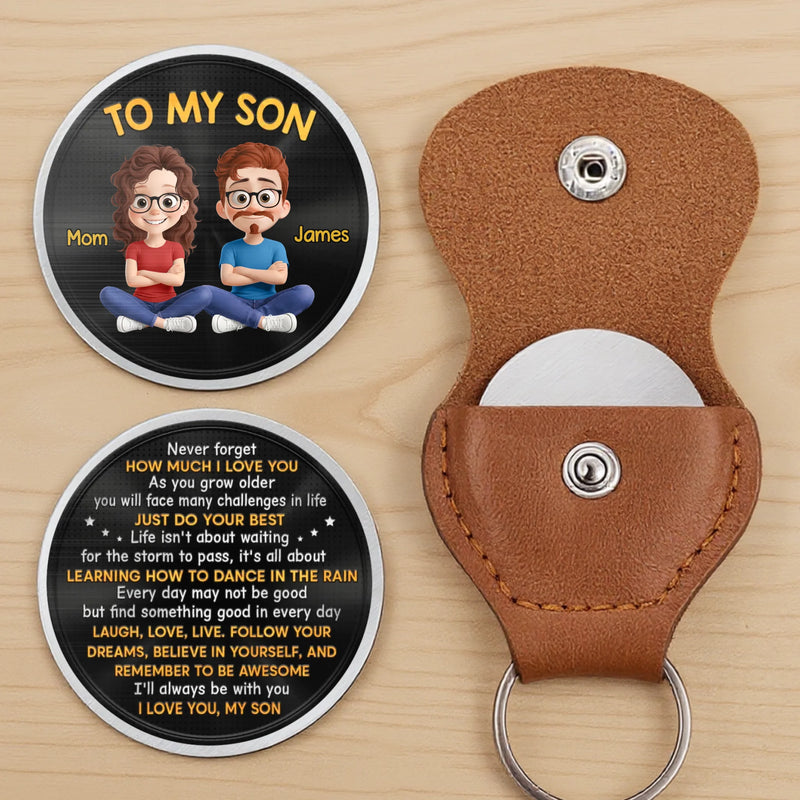 Custom Pocket Hug - Personalized Birthday Gifts For Mom, Son - Always Near You