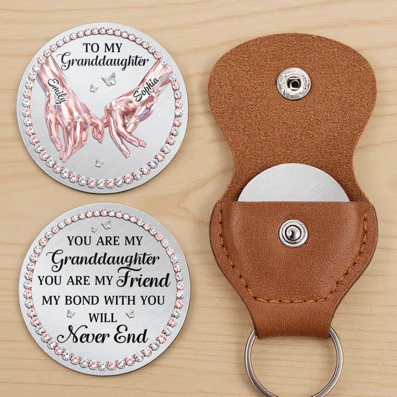 Custom Pocket Hug - Personalized Birthday Gifts For Mom, Grandma, Daughter, Granddaughter - Grateful For You