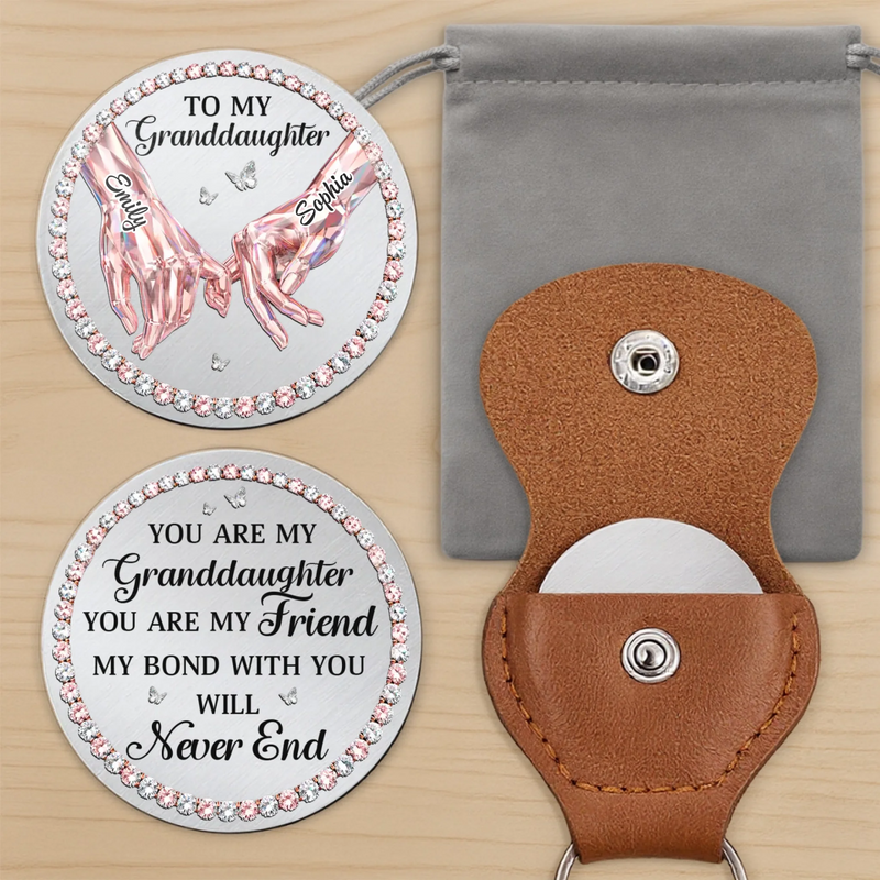 Custom Pocket Hug - Personalized Birthday Gifts For Mom, Grandma, Daughter, Granddaughter - Grateful For You