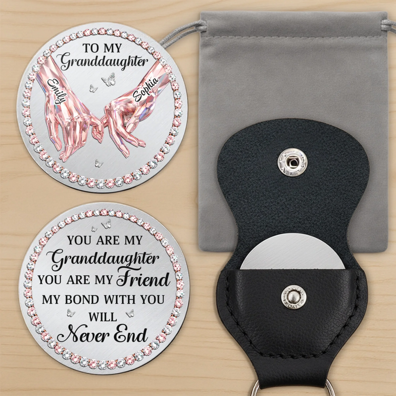 Custom Pocket Hug - Personalized Birthday Gifts For Mom, Grandma, Daughter, Granddaughter - Grateful For You