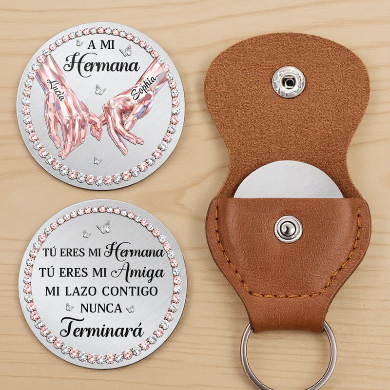 Abrazo De Bolsillo Personalizado – Regalo De Cumpleaños Personalizado Para Mejores Amigas, Hermanas, BFF – Mejores Amigas Para Siempre