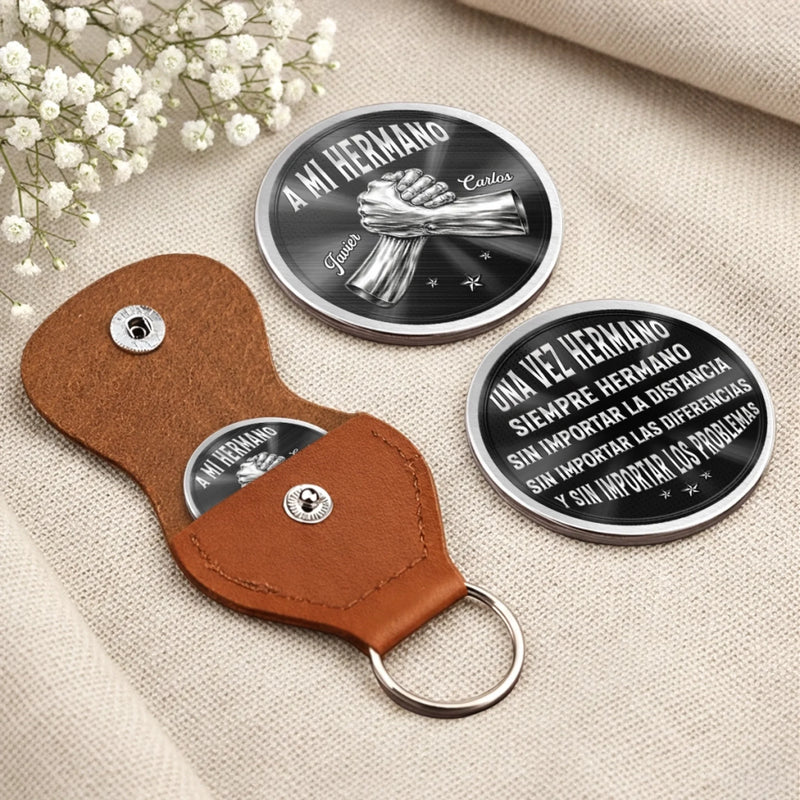 Abrazo De Bolsillo Personalizado – Regalo De Cumpleaños Personalizado Para Tu Hermano - Hermano Para Siempre