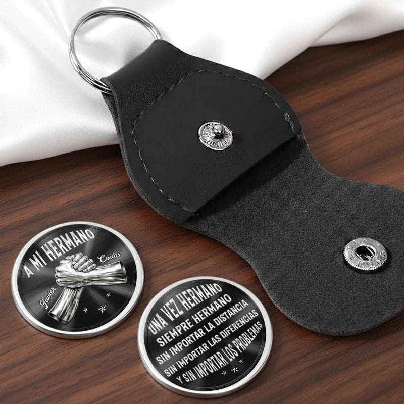 Abrazo De Bolsillo Personalizado – Regalo De Cumpleaños Personalizado Para Tu Hermano - Hermano Para Siempre