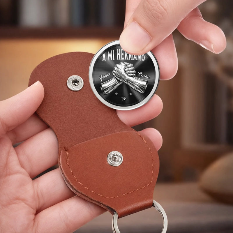 Abrazo De Bolsillo Personalizado – Regalo De Cumpleaños Personalizado Para Tu Hermano - Hermano Para Siempre