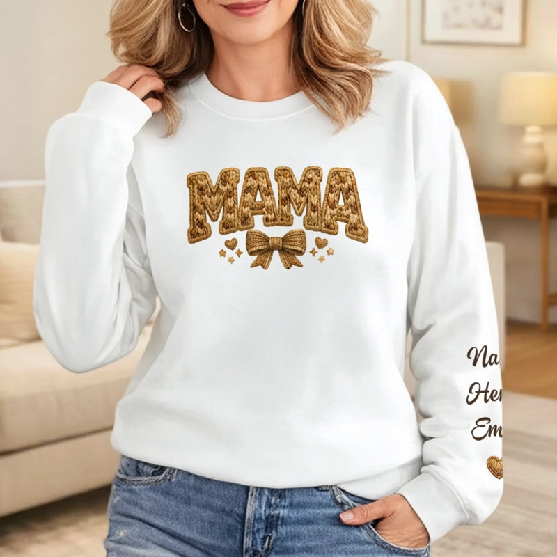 Custom Unisex Sweater, Hoodie - Personalized Mother's Day Birthday Gifts For Mom, Grandma - Proud To Be Grandma